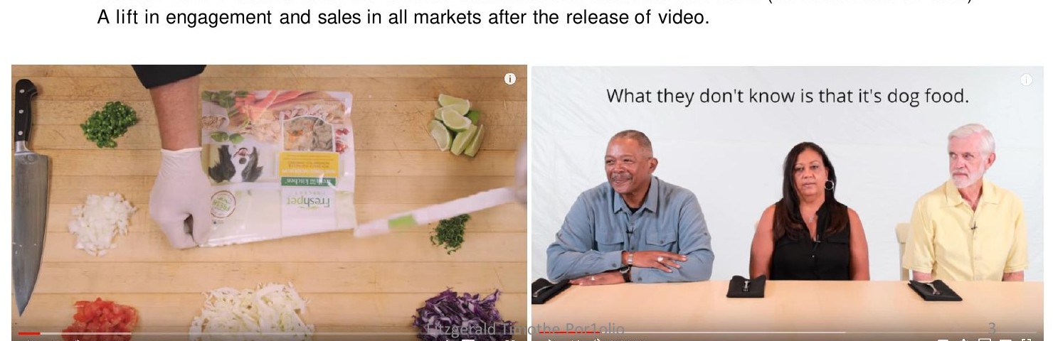 Freshpet audience development digital video campaign
