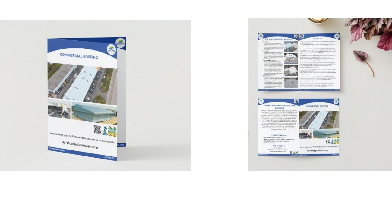 Brochure mockup